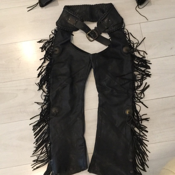 Vintage Harley Davidson Touring Jacket & Chaps - Picture 3 of 6